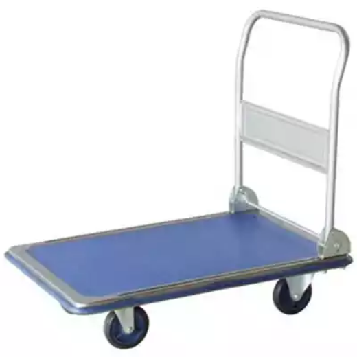 Picture of DURUS PLATFORM TROLLEY 300KG BLUE/SILVER