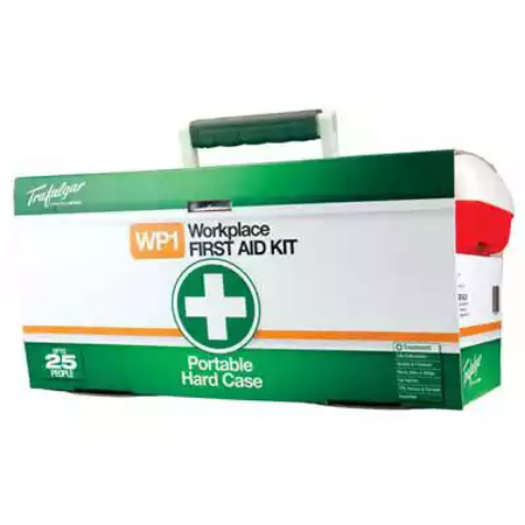 Picture of TRAFALGAR WORKPLACE FIRST AID KIT POLY PORTABLE