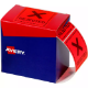 Picture of AVERY 932623 MESSAGE LABEL REJECTED 75 X 74.2MM FLUORO RED PACK 1000