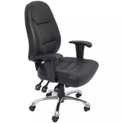 Picture of INITIATIVE EXECUTIVE CHAIR HIGH BACK ARMS PU BLACK