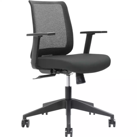 Picture of BRINDIS TASK CHAIR LOW MESH BACK NYLON BASE ARMS SLATE