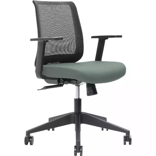 Picture of BRINDIS TASK CHAIR LOW MESH BACK NYLON BASE ARMS CLOUD