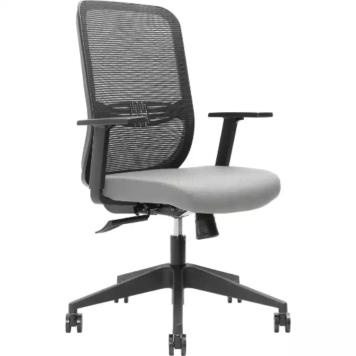 Picture of BRINDIS TASK CHAIR HIGH MESH BACK NYLON BASE ARMS ICE