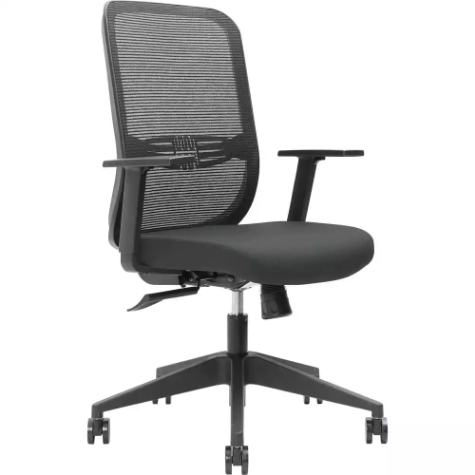 Picture of BRINDIS TASK CHAIR HIGH MESH BACK NYLON BASE ARMS SLATE