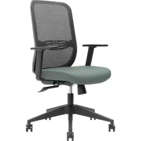 Picture of BRINDIS TASK CHAIR HIGH MESH BACK NYLON BASE ARMS CLOUD