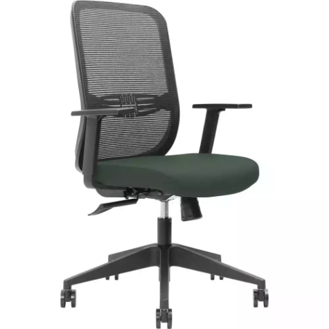 Picture of BRINDIS TASK CHAIR HIGH MESH BACK NYLON BASE ARMS FOREST