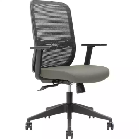 Picture of BRINDIS TASK CHAIR HIGH MESH BACK NYLON BASE ARMS MOCHA