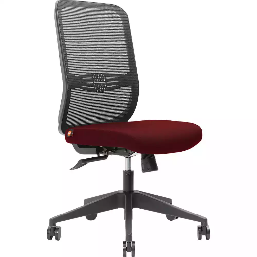 Picture of BRINDIS TASK CHAIR HIGH MESH BACK NYLON BASE SCARLET