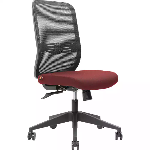 Picture of BRINDIS TASK CHAIR HIGH MESH BACK NYLON BASE POMEGRANITE