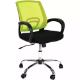Picture of SYLEX TRICE TASK CHAIR MEDIUM BACK 1-LEVER ARMS MESH LIME BLACK SEAT