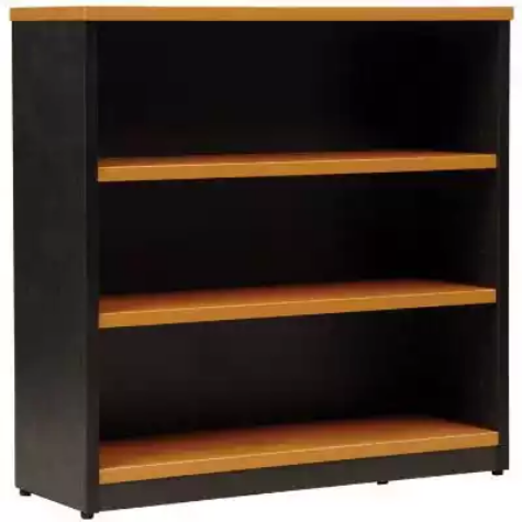 Picture of OXLEY BOOKCASE 3 SHELF 900 X 315 X 900MM BEECH/IRONSTONE