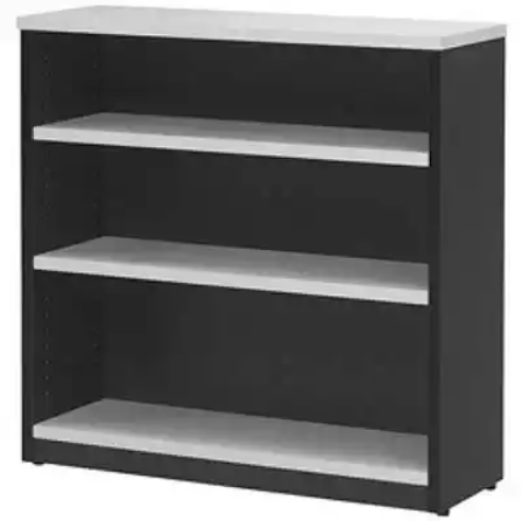 Picture of OXLEY BOOKCASE 3 SHELF 900 X 315 X 900MM WHITE/IRONSTONE