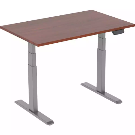 Picture of ERGOVIDA EED-623D ELECTRIC SIT-STAND DESK 1800 X 750MM GREY/DARK WALNUT