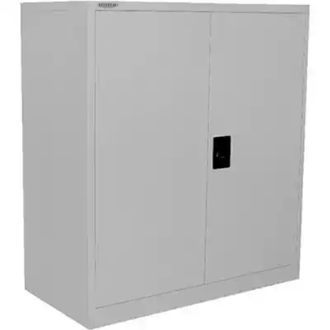 Picture of STEELCO STATIONERY CABINET 2 SHELVES 1015 X 914 X 463MM SILVER GREY