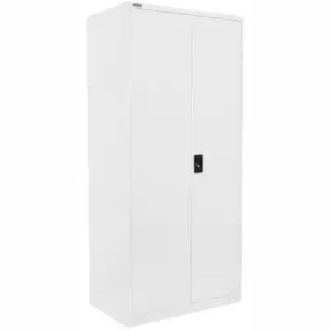 Picture of STEELCO STATIONERY CABINET 4 SHELVES 2000 X 914 X 463MM WHITE SATIN