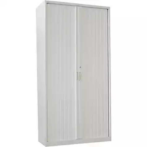 Picture of STEELCO TAMBOUR DOOR CABINET 5 SHELVES 2000H X 1200W X 463D MM SILVER GREY