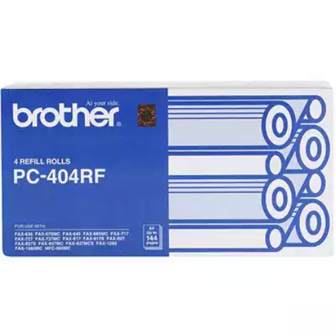 Picture of BROTHER PC404RF FAX REFILL ROLL PACK 4