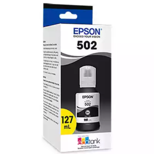 Picture of EPSON T502 ECOTANK INK BOTTLE BLACK