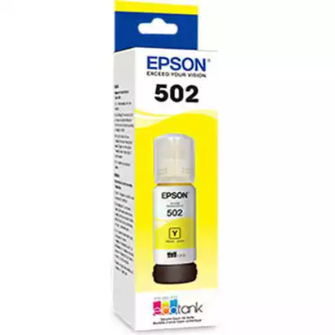 Picture of EPSON T502 ECOTANK INK BOTTLE YELLOW