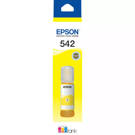 Picture of EPSON T542 ECOTANK INK BOTTLE YELLOW