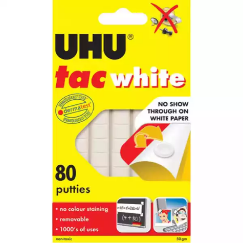 Picture of UHU TAC WHITE 50GM