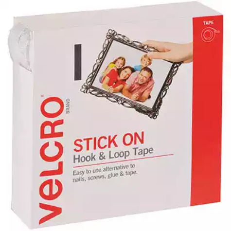 Picture of VELCRO BRAND STICK-ON HOOK AND LOOP TAPE 20MM X 5M WHITE