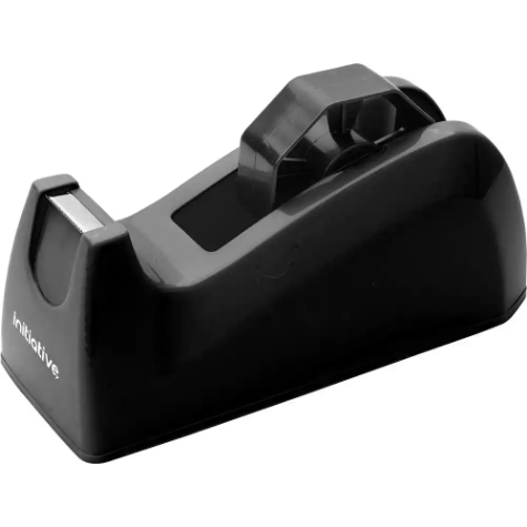 Picture of INITIATIVE OFFICE TAPE DISPENSER LARGE BLACK