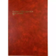 Picture of COLLINS 3880 SERIES ACCOUNT BOOK FEINT PAGED 84 LEAF A4 RED