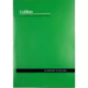 Picture of COLLINS A24 SERIES ANALYSIS BOOK 18 MONEY COLUMN FEINT RULED STAPLED 24 LEAF A4 GREEN