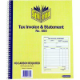 Picture of SPIRAX 500 TAX INVOICE AND STATEMENT BOOK QUARTO 250 X 200MM