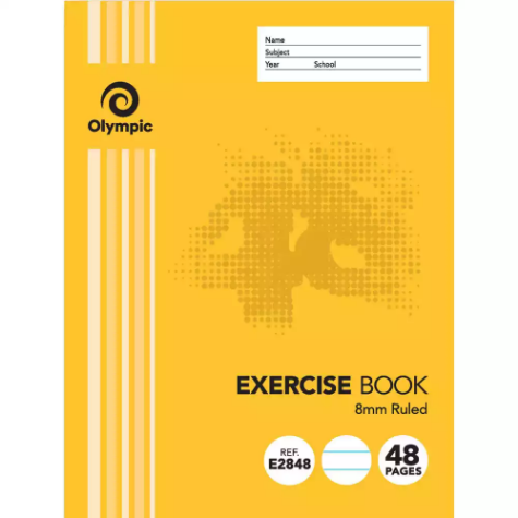 Picture of Olympic E2848 Exercise Book 8MM