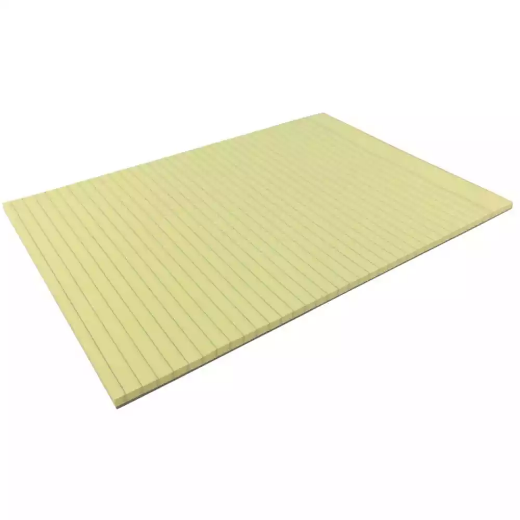 Picture of WRITER BOND OFFICE PAD 8MM RULED 70GSM 50 SHEETS A4 YELLOW