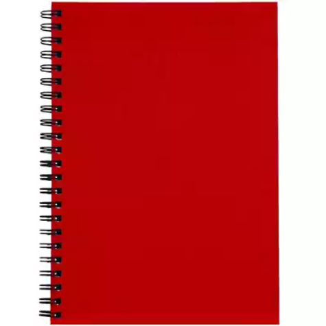 Picture of SPIRAX 512 NOTEBOOK 7MM RULED HARD COVER SPIRAL BOUND A4 200 PAGE RED