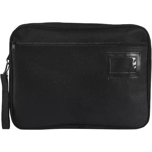 Picture of MARBIG EXPANDING CONVENTION SATCHEL 410 X 330 X 41MM BLACK