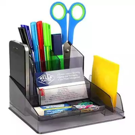 Picture of ITALPLAST DESK ORGANISER SMOKE