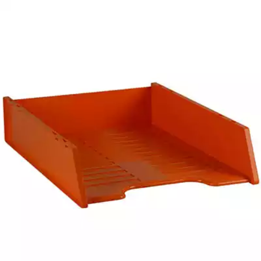 Picture of ITALPLAST MULTI FIT DOCUMENT TRAY A4 MANDARIN