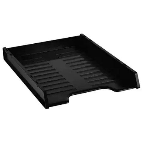 Picture of ITALPLAST SLIMLINE MULTI FIT DOCUMENT TRAY A4 BLACK