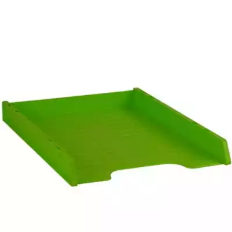 Picture of ITALPLAST SLIMLINE MULTI FIT DOCUMENT TRAY A4 LIME