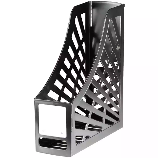 Picture of ITALPLAST GREENR RECYCLED MAGAZINE STAND BLACK