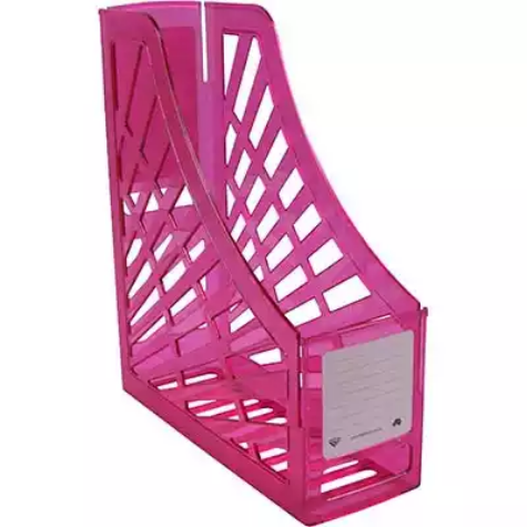 Picture of ITALPLAST MAGAZINE STAND TINTED PINK