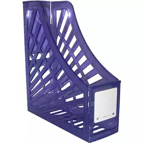 Picture of ITALPLAST MAGAZINE STAND TINTED PURPLE