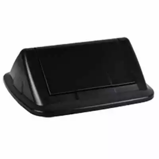 Picture of ITALPLAST GREENR RECYCLED SWING TOP BIN LID 32 LITRE BLACK