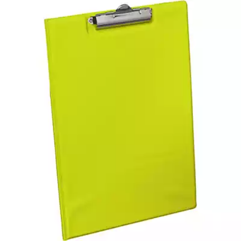 Picture of BANTEX CLIPFOLDER PVC A4 LIME