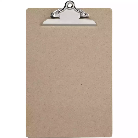 Picture of MARBIG CLIPBOARD MASONITE LARGE CLIP FOOLSCAP