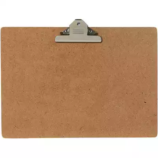 Picture of MARBIG CLIPBOARD MASONITE LARGE CLIP A3