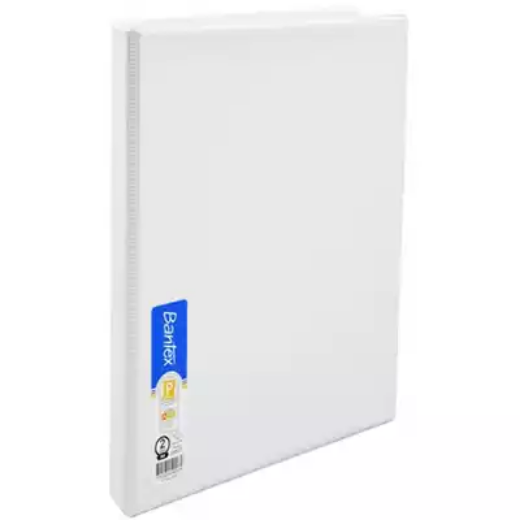 Picture of BANTEX INSERT RING BINDER PP 2D 16MM A4 WHITE