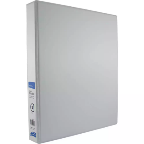 Picture of INITIATIVE INSERT RING BINDER 3D 25MM A4 WHITE