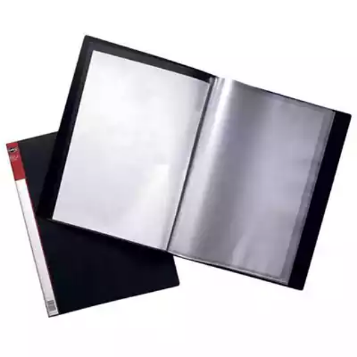 Picture of MARBIG CLEARVIEW DISPLAY BOOK NON-REFILABLE 24 POCKET A4 BLACK