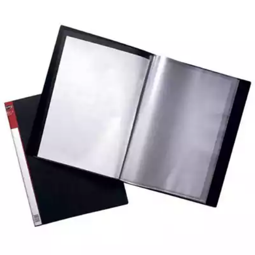 Picture of MARBIG CLEARVIEW DISPLAY BOOK NON-REFILABLE 76 POCKET A4 BLACK