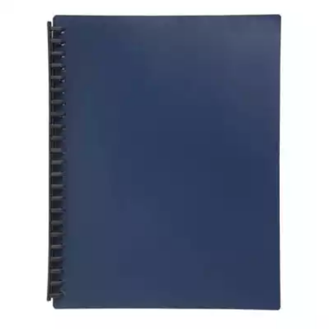 Picture of MARBIG DISPLAY BOOK REFILLABLE 20 POCKET A4 DARK BLUE